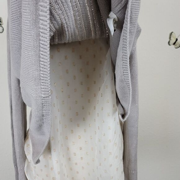 Lucky brand crochet style over semi sheer lining - Picture 13 of 14